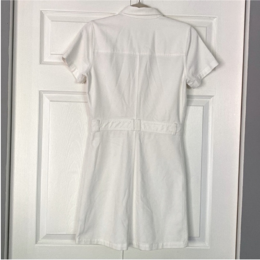 Rails Women’s Dress Danica Denim Jeans Dress Mini Button Down White Size XS - Picture 5 of 11